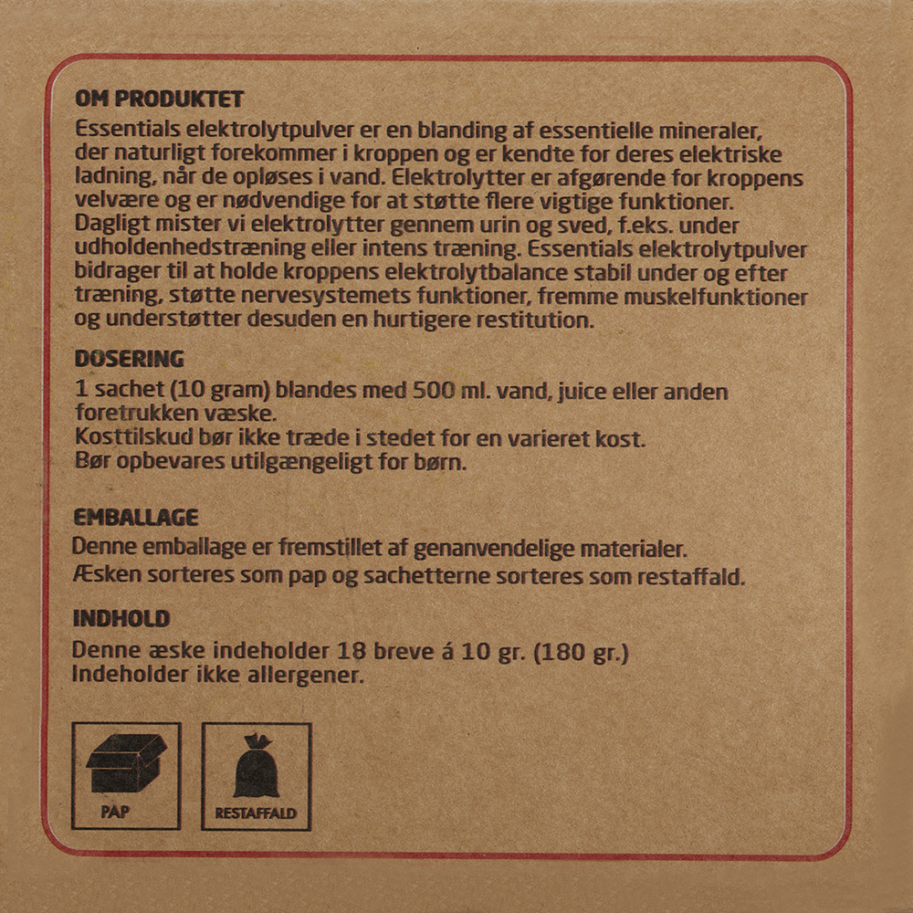 NYHED: Elektrolytter, 36 x 10g (Mix kasse)