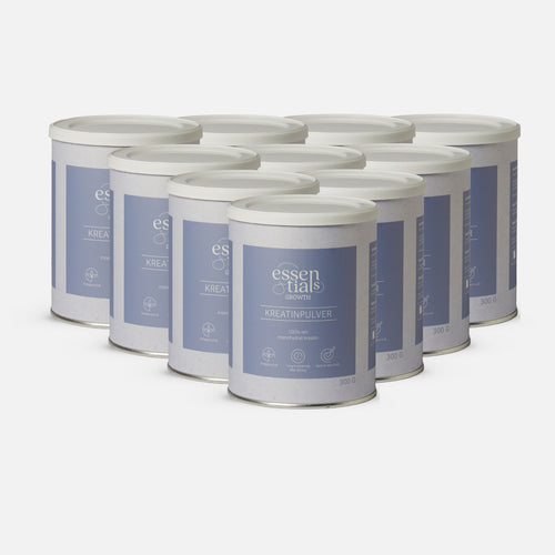 10 x Kreatin, Mikroniseret, 300g   -    ( 3000 g )