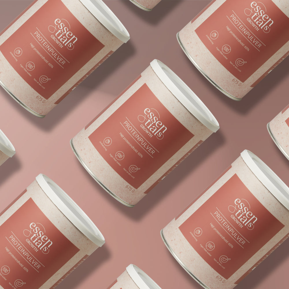 Proteinpulver (Jordbær smag), 675g